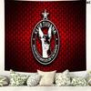 Club Tijuana Logo Wall Tapestry Aesthetic Wall Hanging Printed Fabric Blanket Decorative Tapestries for Bedroom Living Room Home Decor