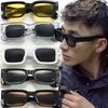 New Fashion Women Men Square Sunglasses Luxury Brand Designer Small Rectangle Sun Glasses Ladies Outdoor Travel Eyewear