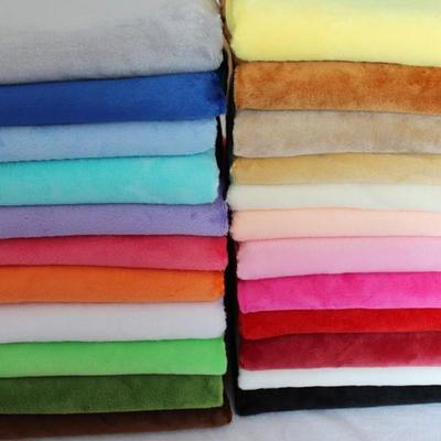 Yirulan Ultra-Soft Short Plush Crystal Toy Fabric