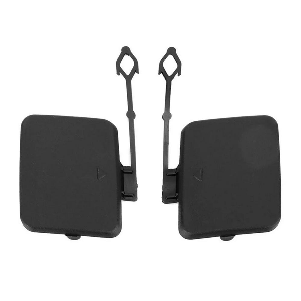 1Pair Rear Bumper Tow Eye Hook Covers Left & Right Side For BMW X5 E70 2007-2010