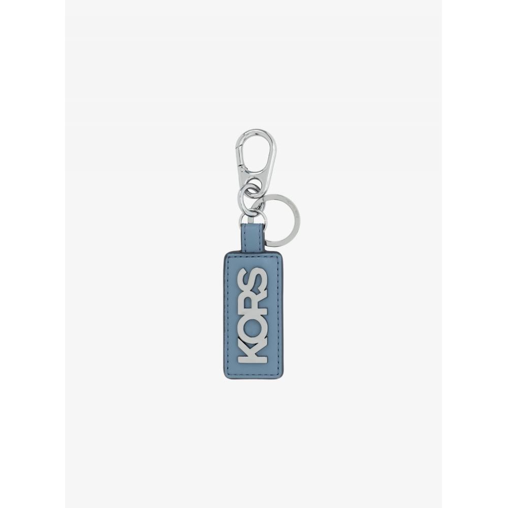 Michael Kors Kors Leather Key Fob 36t6lgfn0o461 Denim