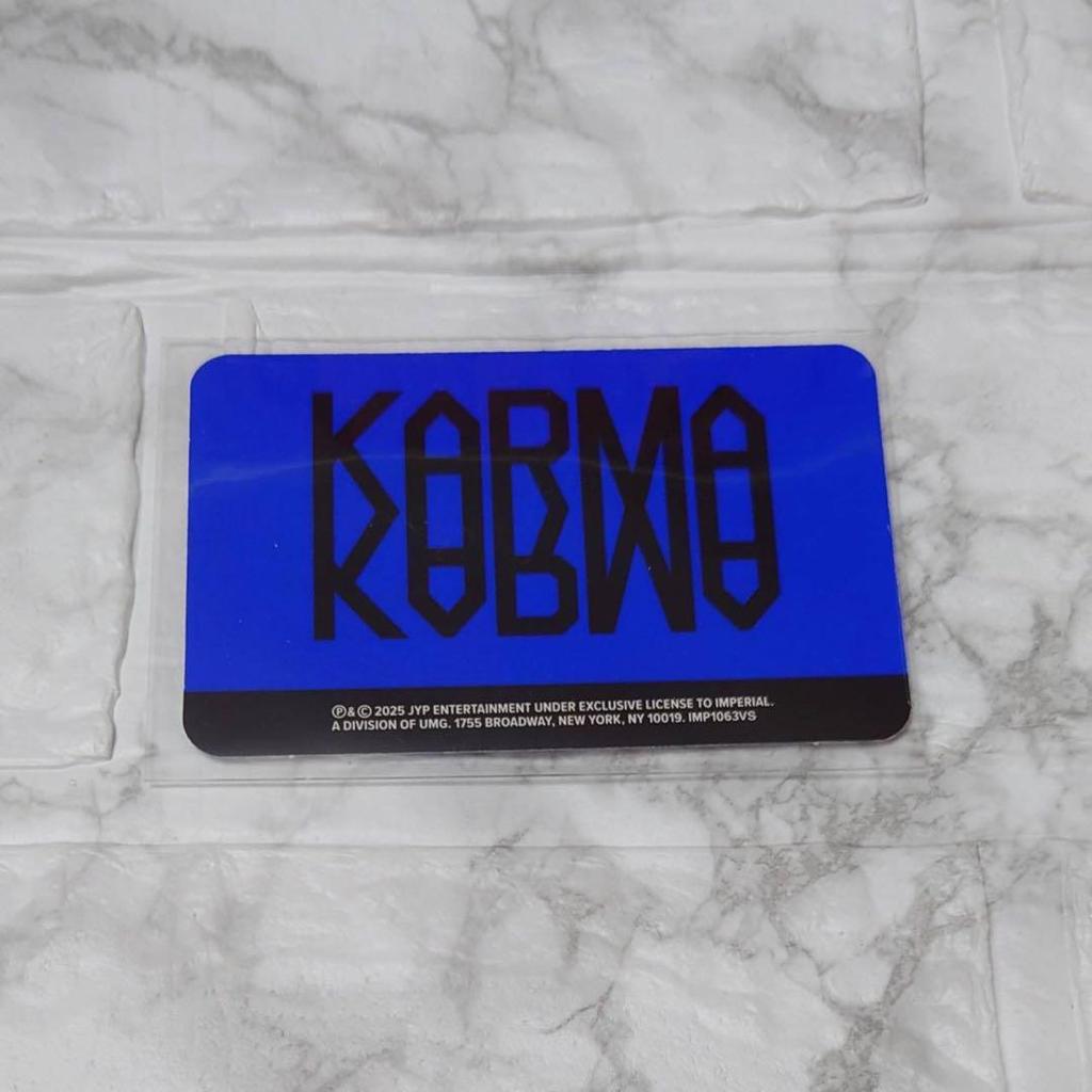 [USED] StrayKids Karma Vinyl Trading Cards