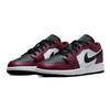 Air Jordan 1 Low SE "Dark Beetroot" δερμάτινα παιδικά χαμηλά παπούτσια μπάσκετ μαύρο/μωβ unisex DM0589-635