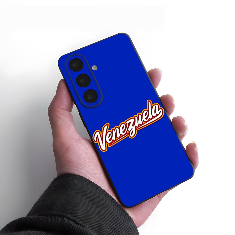 Venezuela Flag Phone Case For Samsung A25 A13 A33 5G A54 A36 A35 A56 A52 A14 Shockproof Soft Cover