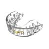 OPRO Gold Level Mouthguard Sports Mouthpiece Suitable for All Contact Sports Including Martial Innovative Fitting Tray for Boxing, Lacrosse, MMA,