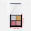 4 Kolory Aurora Solidne Lustrzane Błyszczące Brokat do Paznokci Paznokcie Lakier Żelowy UV Pigment Ozdoby do Paznokci Akcesoria