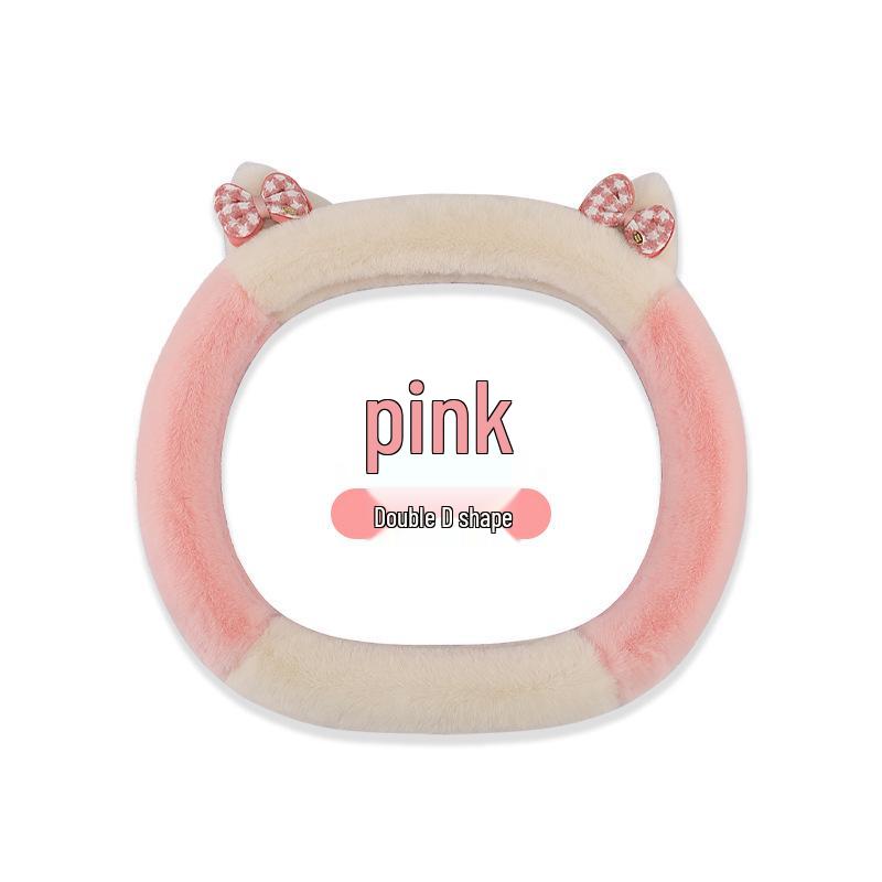 2023 Elegant Knot Kitten Plush Steering Wheel Cover