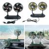 Adjustable Car Auto Air Cooling Dual for Head Fan Summer Low Noise Car Auto Cool