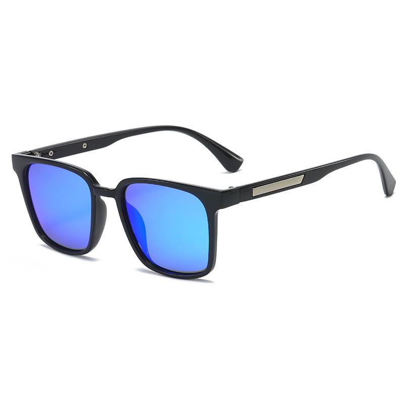 Polarized Mens Square Sunglasses Retro Style Summer Outdoor Protection Sun