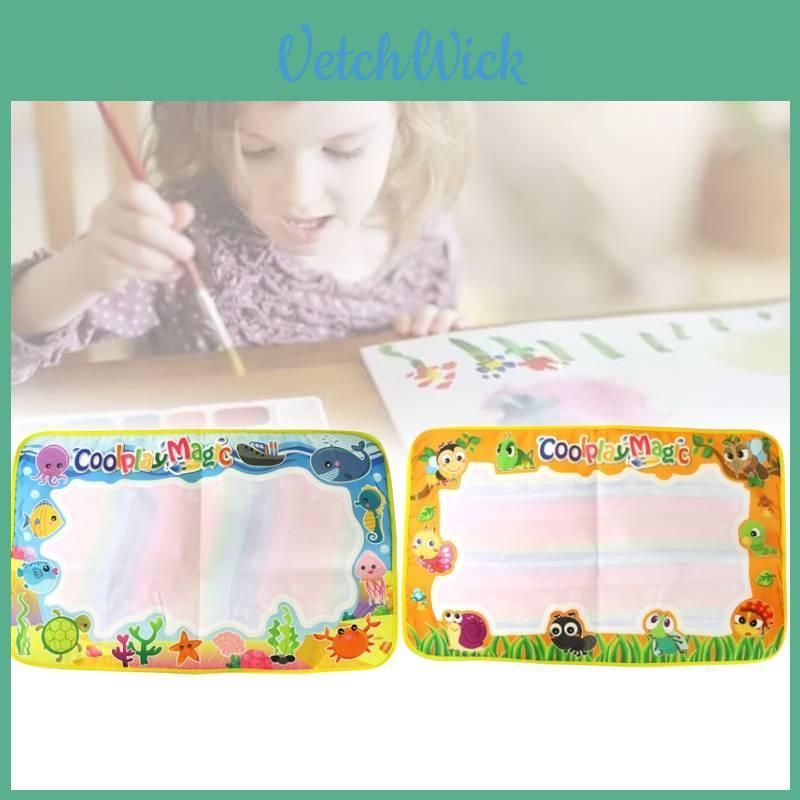 Animal Ocean Kids Water Painting Cloth 59x36cm Doodle Write Toy Educational