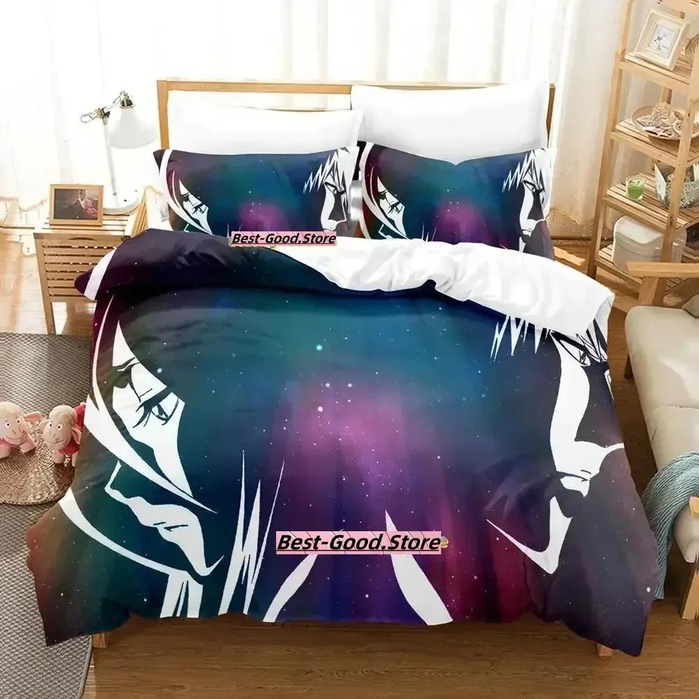 New Bleach Bedding Set Duvet Cover Sheet Printed Bed Set Pillowcase Bed Full Queen King Size Comforter Bedroom