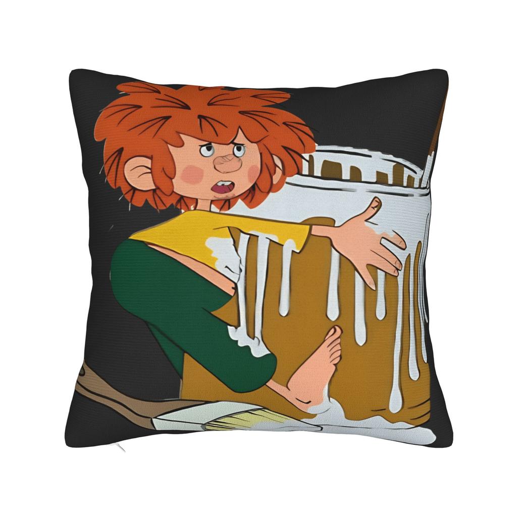 Federa Cuscino P-Pumuckl Federa Comoda per Divano Camera da Letto Decorazione Casa Federe Vintage