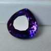 8.21 Ct Natural Amazing PURPLE Tanzanite Pear Cut Loose Gemstone