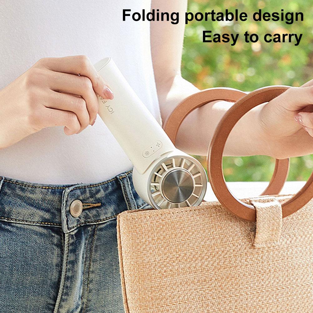 

Foldable Air Cooler Fan 2000mAh Air Conditioning Fan USB Charging Electric Personal Fan for Outdoor Travel Camping China Mainland