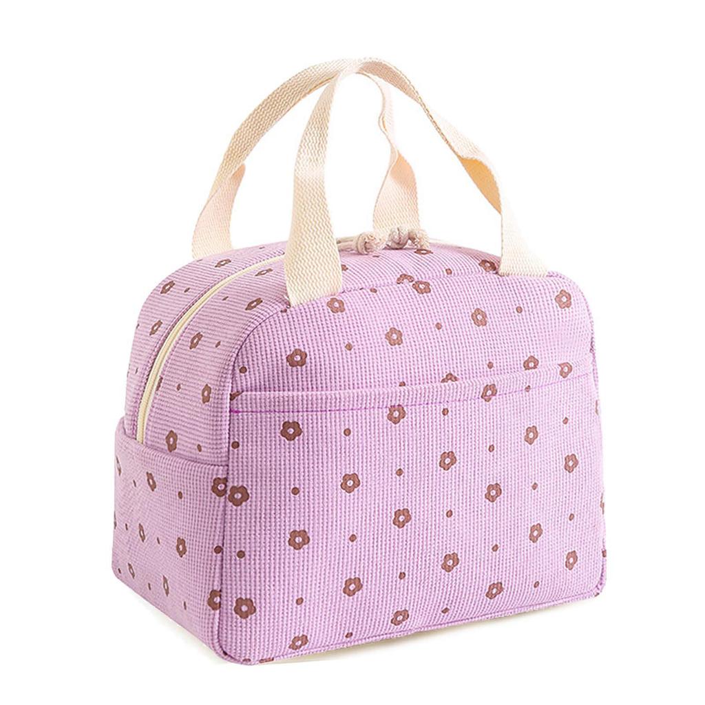 Insulated Reusable Lunch Tote for Adults - Portable Cooler Bag for Work or Picnics
