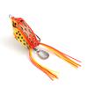 1Pc 10G 3D Eyes Frog Lure Soft Tube Bait Plastic Fishing Lure With Fishing Hooks
