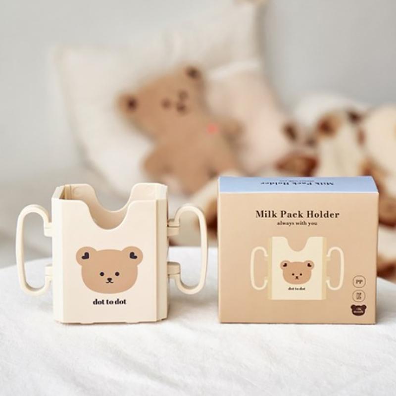 

Картонный держатель для молока, регулируемый пластиковый детский соковый контейнер, противоскользящий держатель для сока, регулируемый держатель для молока Beat