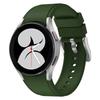 20mm Silicone Strap For Samsung Galaxy Watch 7 6 5 4 44mm 40mm 5 Pro 45mm No Gap Comfortable Wristband Watch 6 Classic 47mm 46mm