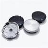 4pcs No Logo Black/Silver Emblem Car Wheel Center Caps 60MM 56MM Wheels Hub Cap Rim Hubcaps Dust Cover Replace Car Accessories