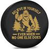 1pc Believe In Sasquatch Spare Tire Cover Unleash Adventure With Our Conversion RV Additions, Boasting Weatherproof, Dustproof F