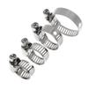 10 pcs Powerful Welding Repair Tool Sealing Exhaust Pipe Clip Hose Clamps T Bolt Stainless Steel