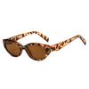 Small frame cat eye new women's sunglasses fashion glasses European and American beach sunscreen retro Internet celebrity sunglasses men