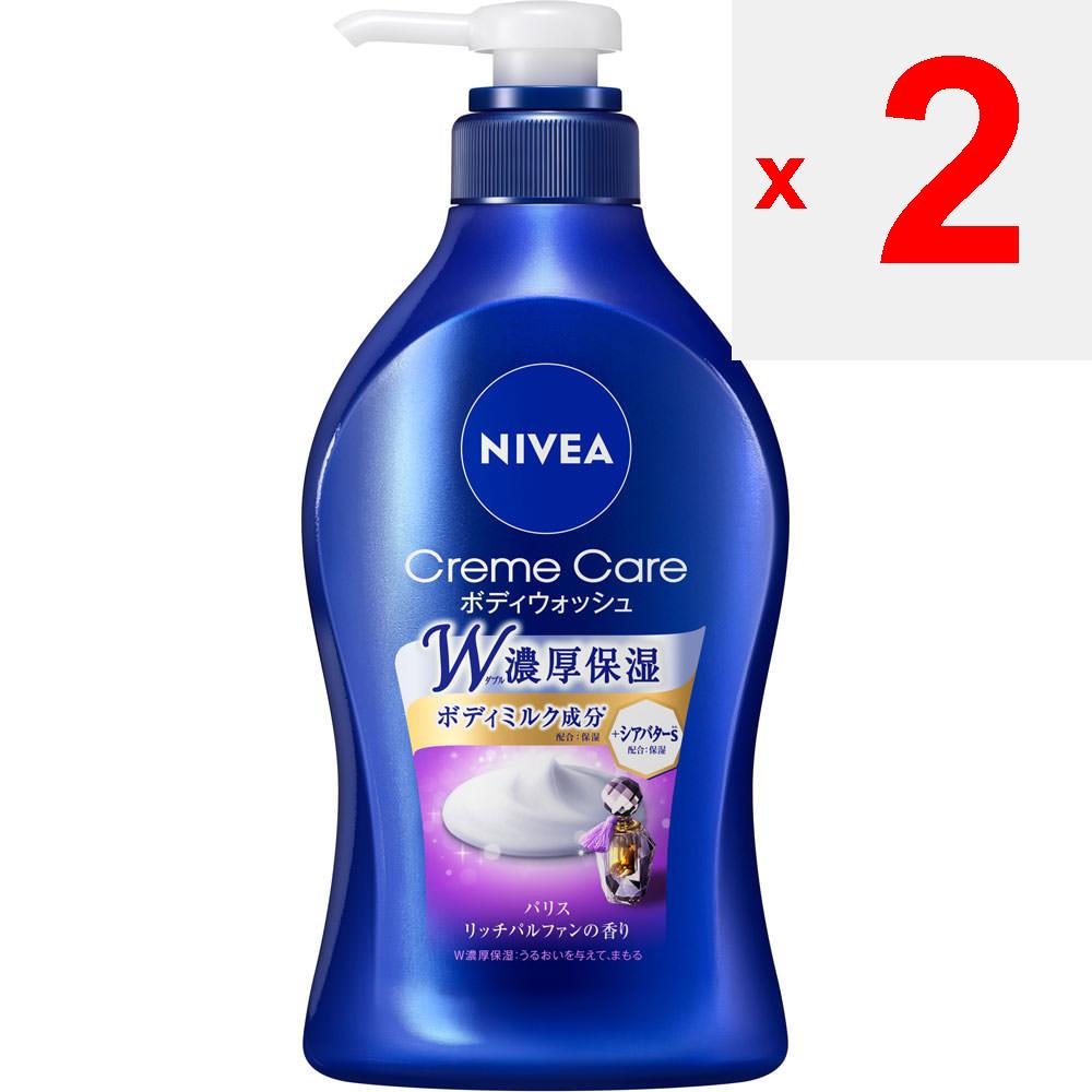 KAO NIVEA Cream Care Body Wash Paris Rich Parfum Fragrance Pump 480mL Personal Medium Price Range Body Soap Personal Medium Price Range