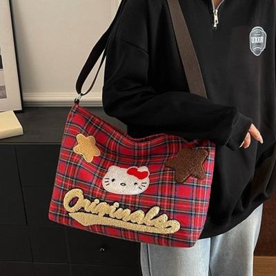 New Cute Niche Versatile Backpack New College Style Large Capacity Messenger Bag Retro Shoulder Bag