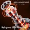Efficient Plastic Base Desktop Grinder Featuring 150W Motor And Double Wheels For Home Workshop Use Stable Operation