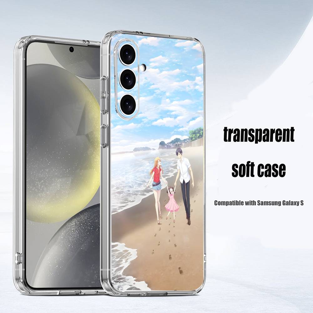 Anime F-Fruit B-Baskets Phone Case For Samsung S24,30,21,22,23,20 FE,lite,PIus,Ultra,5G,Note,9,10 Transparent Cover