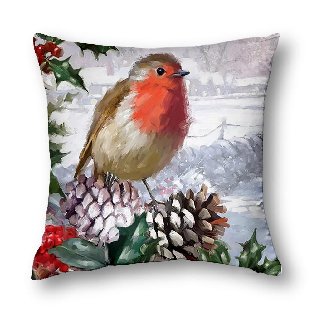 Upgrade Your Home Decor With Festive Atmosphere Living Room Decor Christmas Decoration Cushion Cover 40X40 45X45 50X50 60X60