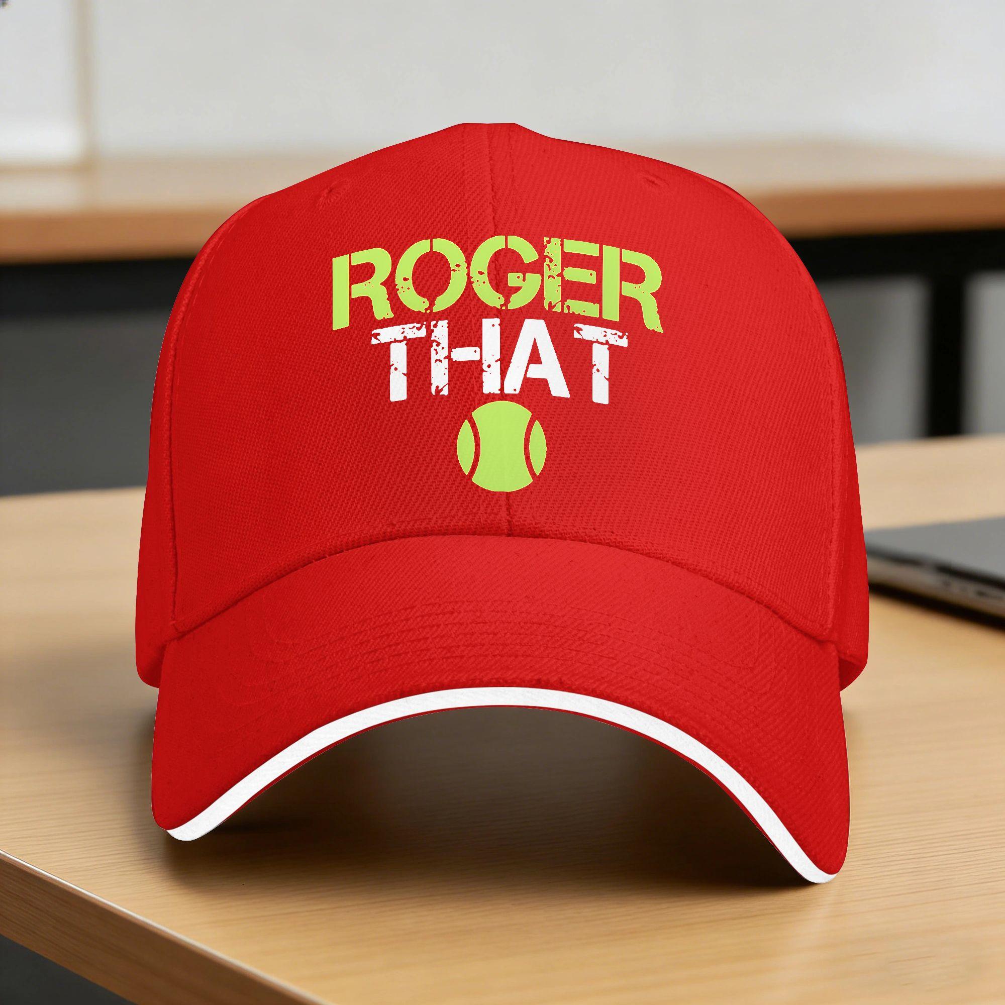 RF Roger Federer That Casual Baseball Cap Summer Trucker Hat Gym Hip Hop Hats Couple Women Street Style Baseball Caps One Size