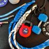 Mini Barbell Plates Key Chain Colorful Simulation Dumbbells Keyring Fitness Series Pendant  Gifts
