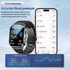 New Men Accurate Health Diagnosis ECG Smart Watch Blood Pressure Blood Oxygen Blood Fat Uric Acid Temp Bluetooth call Smartwatch