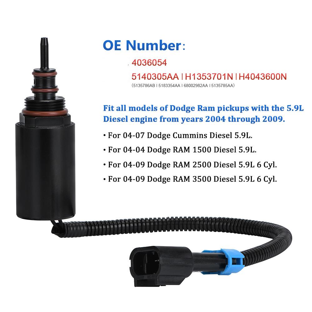 Solenoid Turbo Actuator Control 5140305AA For Dodge Cummins Ram Diesel