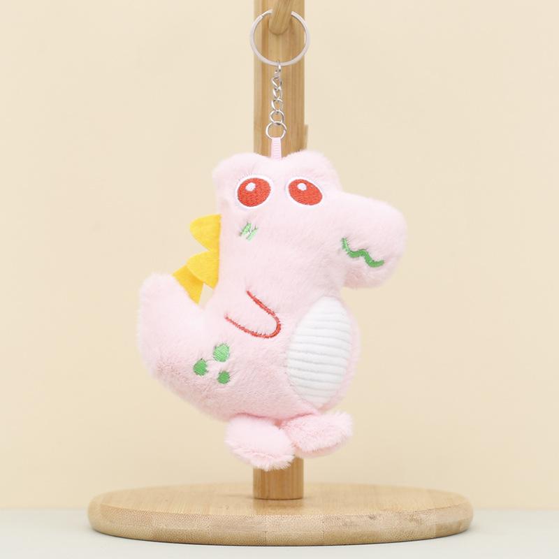

Plush Dinosaur Adorable Keychain Soft Pp Cotton Stuffed Animal Toy Kids For Red Dinosaur