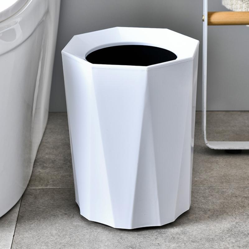 

Высококачественное мусорное ведро без крышки, с прижимным кольцом для хранения, для ванной комнаты, офиса, корзина из японской бумаги