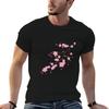 Kirschblüten T-Shirt Lässig Alleskönner Kurzarm T-Shirt