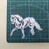 Zarte Pferd Metall-Stanzformen für DIY-Kartenherstellung Journaling Dekorationen