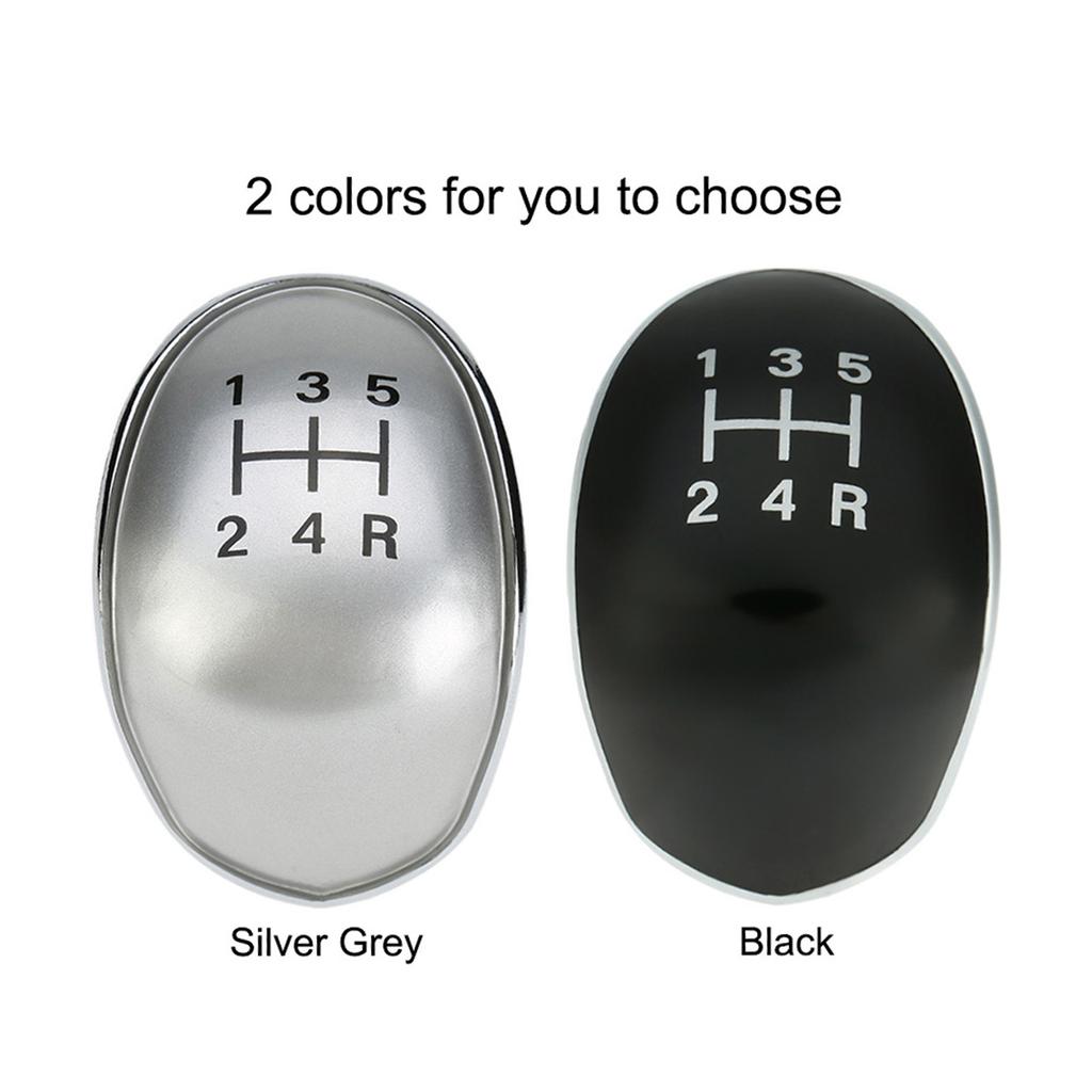 5 Speed Gear Knob Badge Emblem Cap Knob Cover Insert Replacement for Ford Fiesta Focus