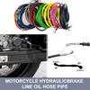 100mm-5000mm10mm Banjo Motorcycle Hydraulic Brake Hose Line Cable for motorcycle Universal Racing Bike Brake ATV Clutch Oil Pipe