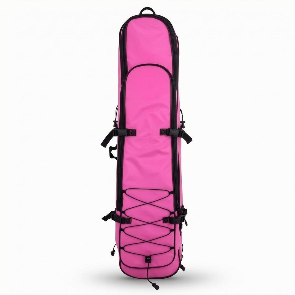 Extended Fin Equipment Bag Sleek Shielded for Freedivers,