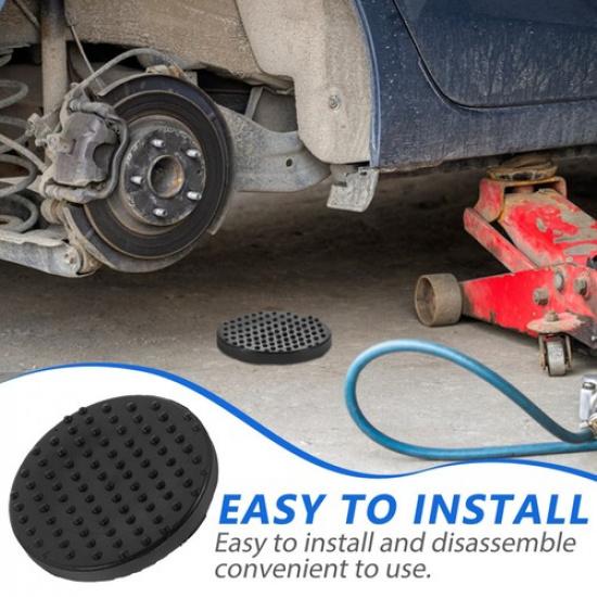Floor Jack Parts Universal Adapter Car Lift Round Rubber Pad Accessories