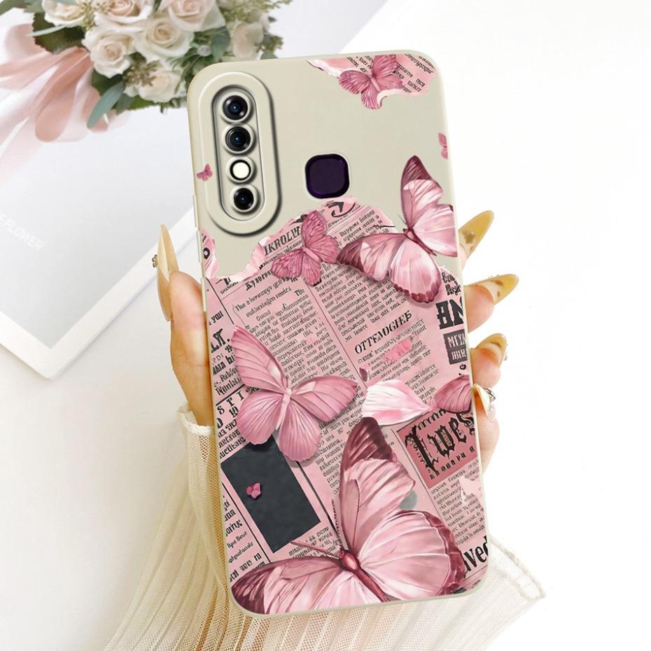 Cute Printed Phone Case For Infinix Hot 8 8Lite X650 X650C Soft Silicone Shockproof Cases For Infinix Hot 8 Lite Hot8 Bumpers