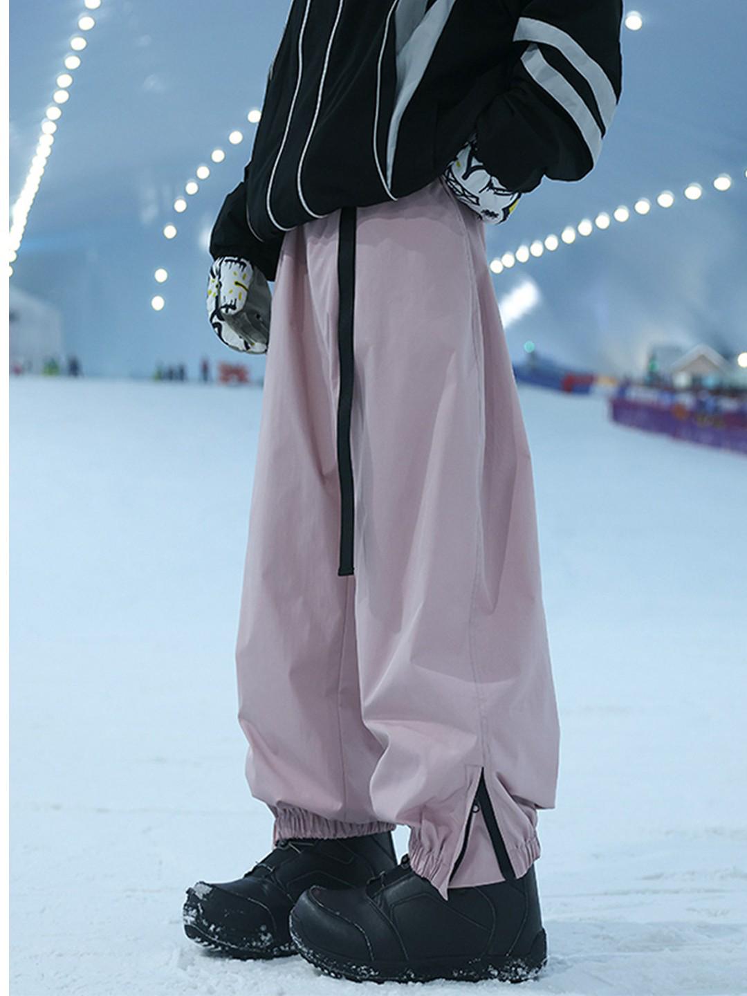 

Men s Winter Waterproof Plus-Velvet Ski Pants - Thick Outdoor Sports Joggers M