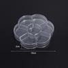 1pcs Transparent Plastic Storage Box Multifunctional Jewelry Box For Jewelry Organizer Storage Small Item Supplies Container Box