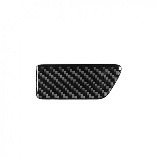 Carbon Fiber Interior Glove Box Handle Panel Cover Trim For Seat Leon 2013-