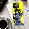 Blue Lock Bachira Meguru Cover For Xiaomi Redmi 14C 13 13C 12 12C 10 10C 9 9C 9T 9A Phone Case 10A 8A 8 7A 7 6A 6 Pro K70 K60 K4