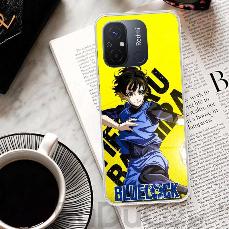 Blue Lock Bachira Meguru Cover For Xiaomi Redmi 14C 13 13C 12 12C 10 10C 9 9C 9T 9A Phone Case 10A 8A 8 7A 7 6A 6 Pro K70 K60 K4