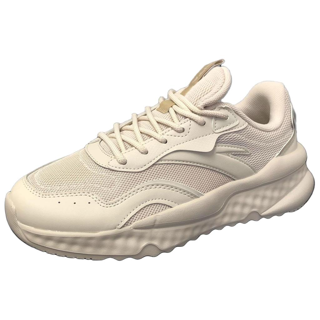 Anta Unruly Series Cushioning, Wear Resistant Low Top Casual Shoes Women's Beige 922428823-4
